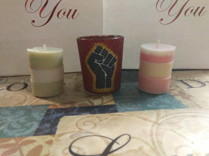 BLM Candle jars