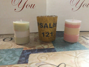 Psalm 121 Candle jars