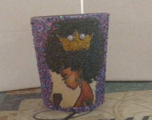 Black Power Queen Candle Jars